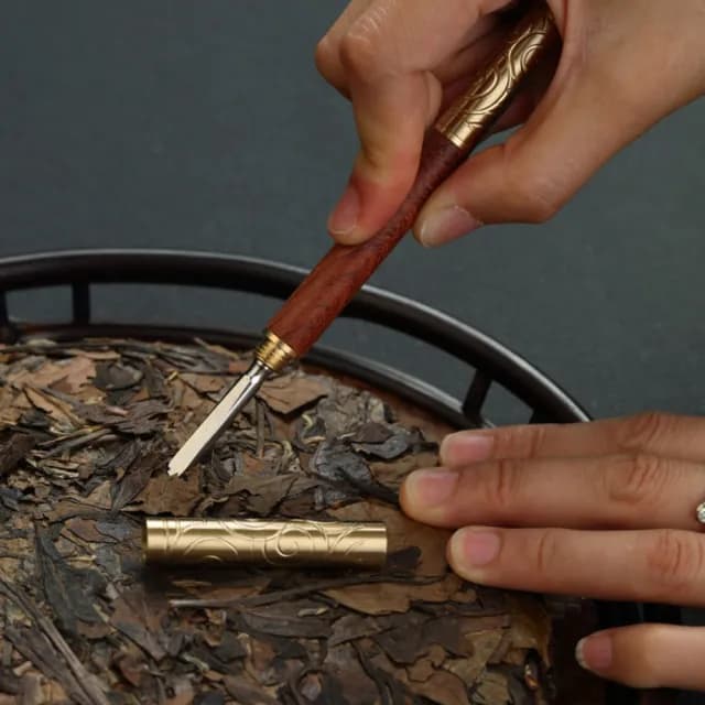 【傳真雅器】金箍棒創意茶刀(茶具 茶道具 普洱茶 茶針 茶刀)