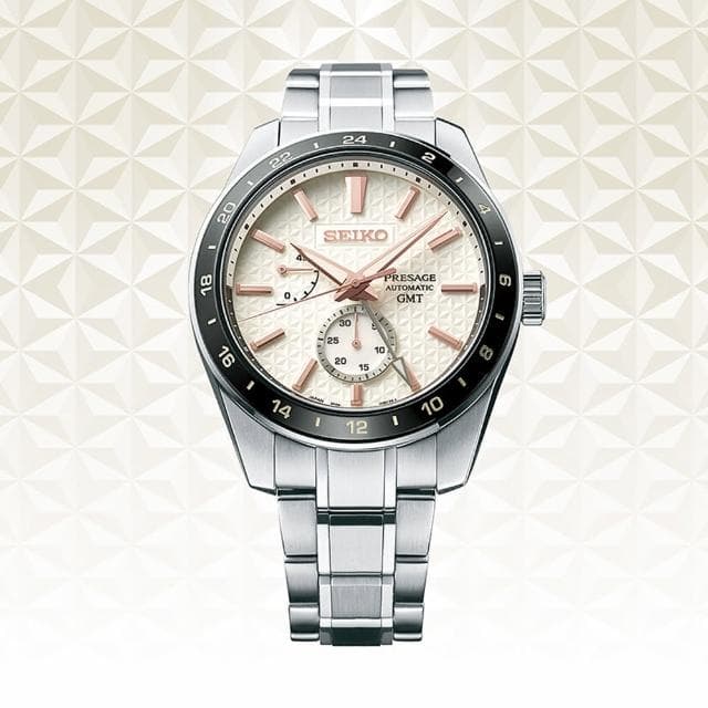 【SEIKO 精工】Presage 新銳系列 Aitetsu靛藍 GMT機械錶 指針錶 手錶 禮物 畢業(6R64-00G0S/SPB273J1)
