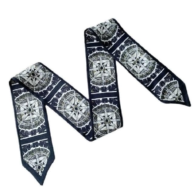 【巴黎精品】現貨+預購 真絲絲巾蠶絲領巾(韓風飄帶髮帶三用女絲巾10款a1af38)