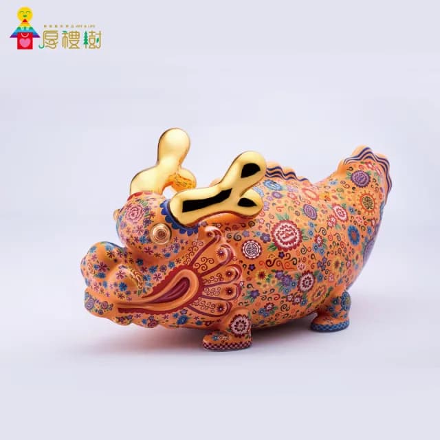 【厚禮樹】洪易 Hung Yi /福龍/限量文創藝術品(限量售完不補/新春/龍年)