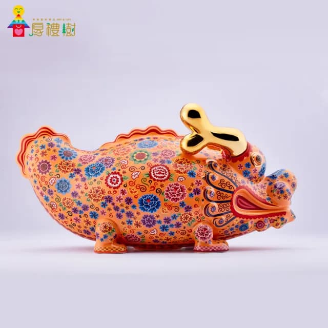 【厚禮樹】洪易 Hung Yi /福龍/限量文創藝術品(限量售完不補/新春/龍年)