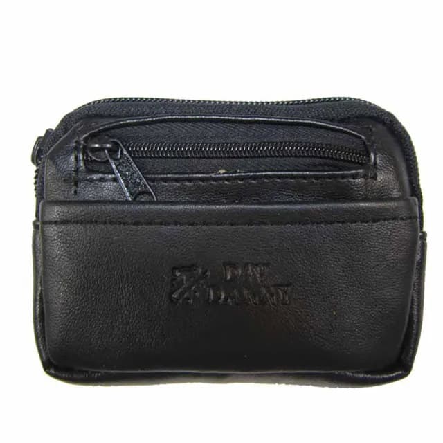 【SNOW.bagshop】情人節禮物 零錢包拉鍊主袋內一五金鑰環進口防水包 防刮皮革可放信用卡萬用包小型輕巧方便
