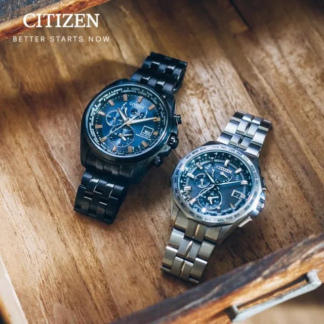 【CITIZEN 星辰】GENTS系列 電波對時 萬年曆 光動能腕錶 畢業禮物 送禮 推薦(AT9039-51L)
