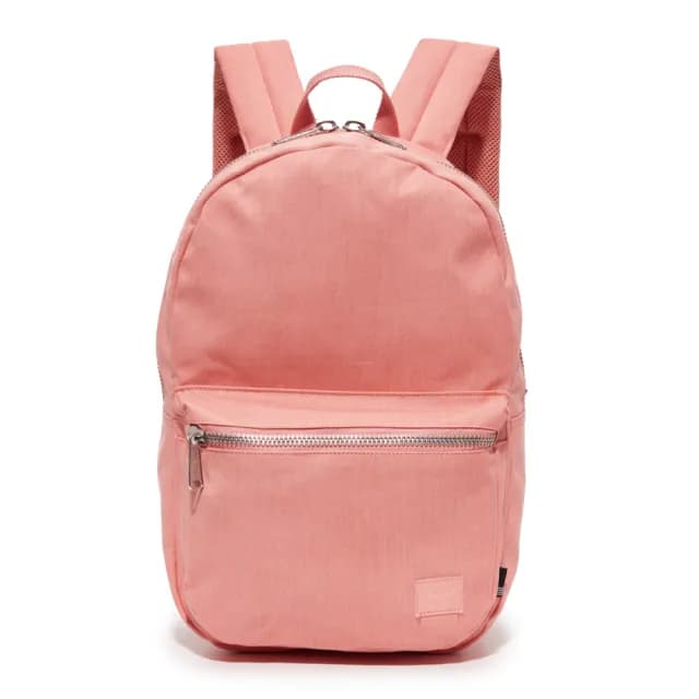 【Herschel】情人節禮物 Lawson 高階 水洗 仿舊 棉帆布 厚帆布 粉紅 粉色 金屬拉鍊 筆電夾層 防潑水 男生  