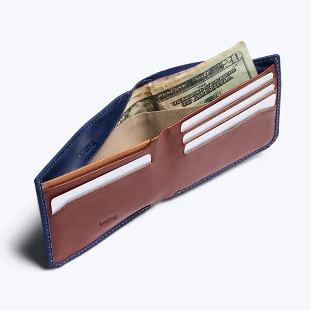 【Bellroy】Hide & Seek 皮夾 短夾 RFID防盜 禮物 送禮 推薦(深海藍)
