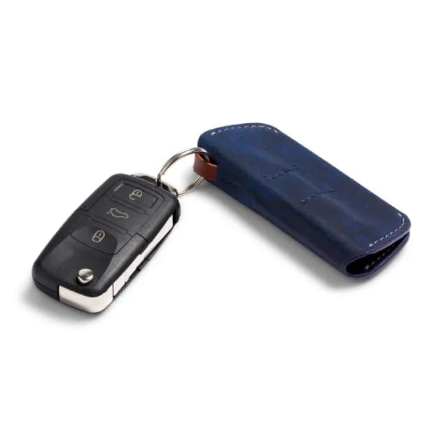 【Bellroy】鑰匙包 鑰匙圈 優質皮革材質 禮物 送禮 推薦(深海藍)