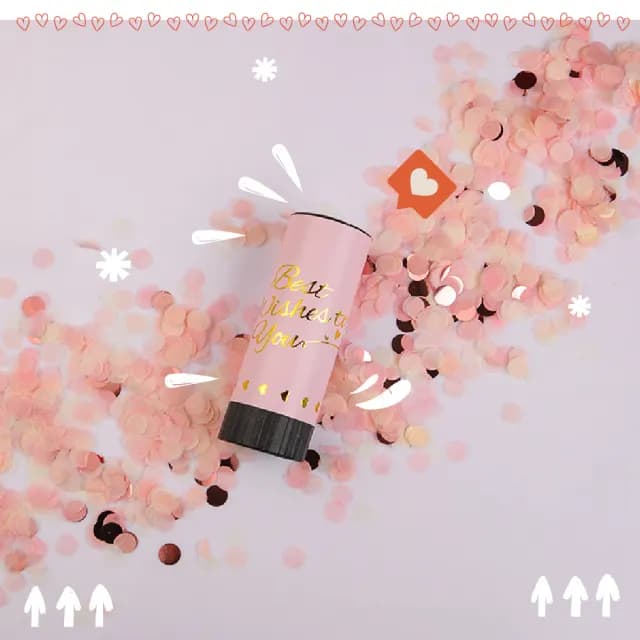 【歡鑼喜鼓】驚喜慶祝彩紙禮炮-6入(拉炮 彩花 畢業 婚禮 開幕 生日 求婚 尾牙 情人節 結婚)