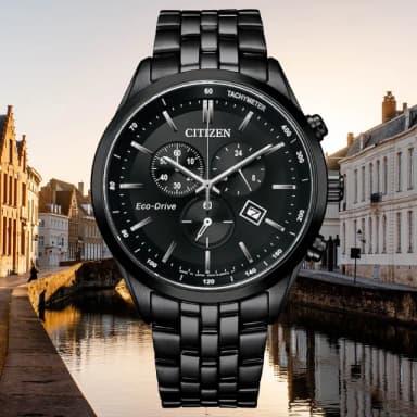 【CITIZEN 星辰】GENTS系列 光動能 計時腕錶 畢業禮物 送禮 推薦(AT2145-86E)