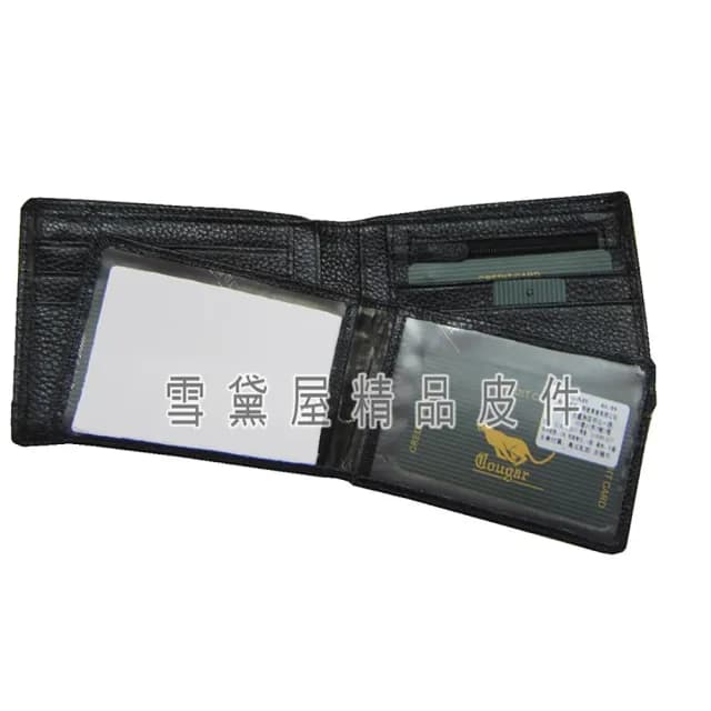 【SNOW.bagshop】情人節禮物 真皮包包  短夾專櫃男仕短夾100%進口軟質牛皮革材質(加長尺寸活動型證件夾荔枝