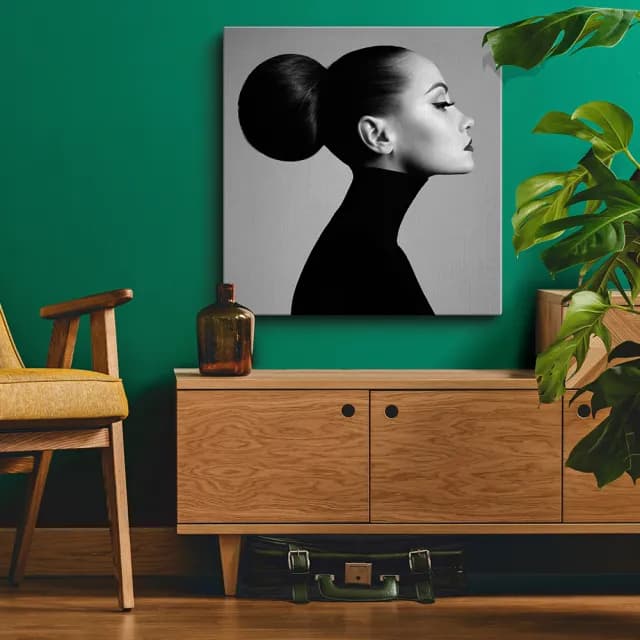 【日本 VisualSonic】看見你的聲音 藍牙畫布音箱-Face Cool(掛畫喇叭)