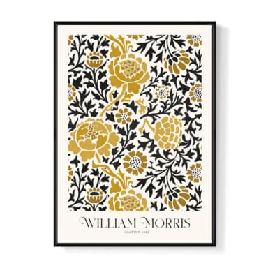 【菠蘿選畫所】William Morris Grafton-70x100cm(復古花卉圖騰掛畫/臥室裝飾畫/開店送禮)