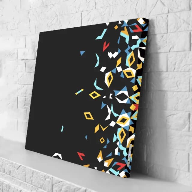 【日本 VisualSonic】看見你的聲音 藍牙畫布音箱-Mosaic I(掛畫喇叭)