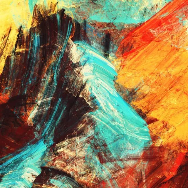 【日本 VisualSonic】看見你的聲音 藍牙畫布音箱-Splash I(掛畫喇叭)