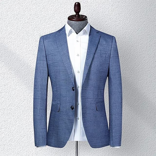 【米蘭精品】現貨+預購 西裝外套休閒西服(雅痞顯瘦挺闊春秋男外套父親節禮物74eb17)