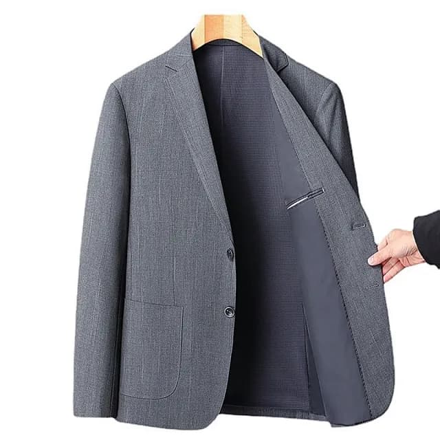 【米蘭精品】現貨+預購 西裝外套休閒西服(潮流百搭西服春秋男外套父親節禮物74eb16)