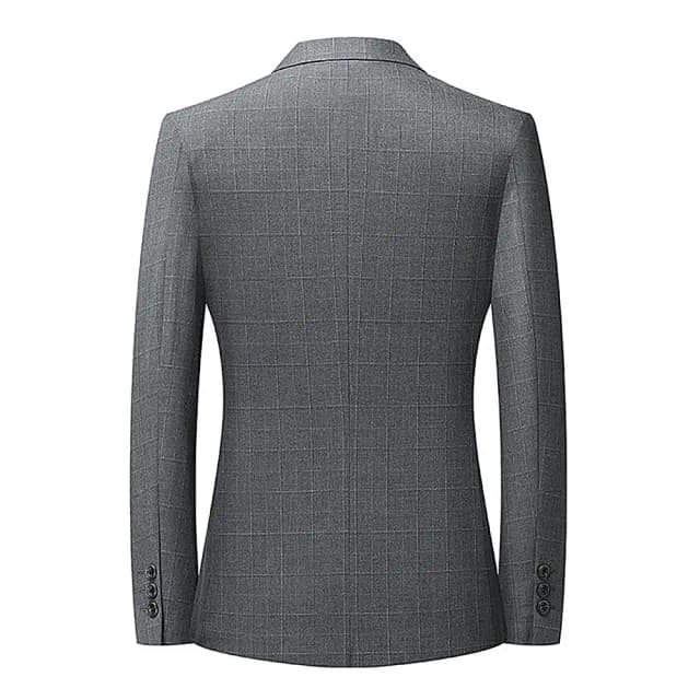 【米蘭精品】現貨+預購 西裝外套休閒西服(時尚垂感商務春秋男外套父親節禮物74eb10)