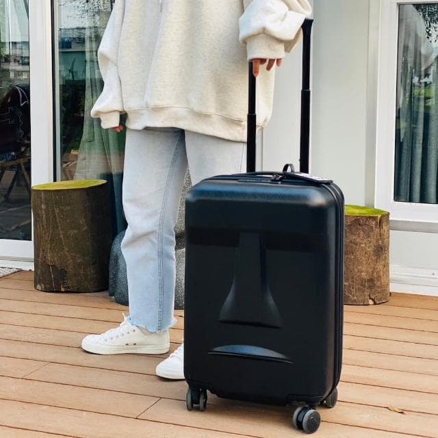 【MERCI Design】摩艾20吋登機旅行箱(登機箱 摩艾 20吋)