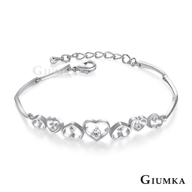 【GIUMKA】手鍊 ．心心相連．送女友(情人節禮物．送禮)