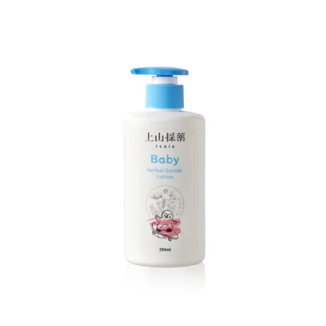 【tsaio 上山採藥】寶貝植萃溫潤乳液 350ml(保濕 潤膚 嬰兒乳液)