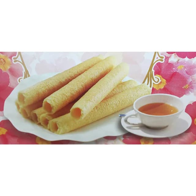 【喜年來】花筒蛋捲oligo禮盒附禮袋(512G)  (TQF微笑標章)