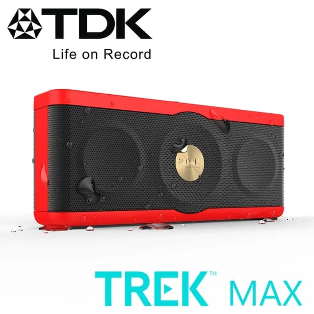 【TDK】TREK MAX A34(NFC 防水防塵Hi-Fi高傳真藍牙音響)
