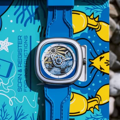 【SEVENFRIDAY】BEACH CLUB 自動上鍊機械錶 送禮 禮物 推薦(T1/09)