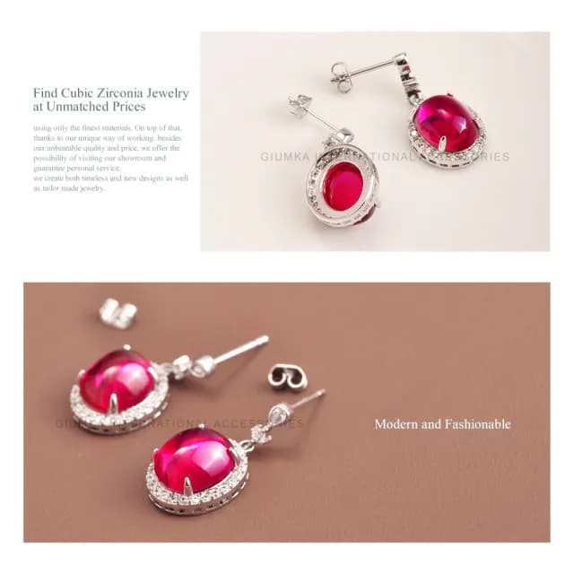 【GIUMKA】雍容華貴的項鍊．耳環．套組(情人節禮物)