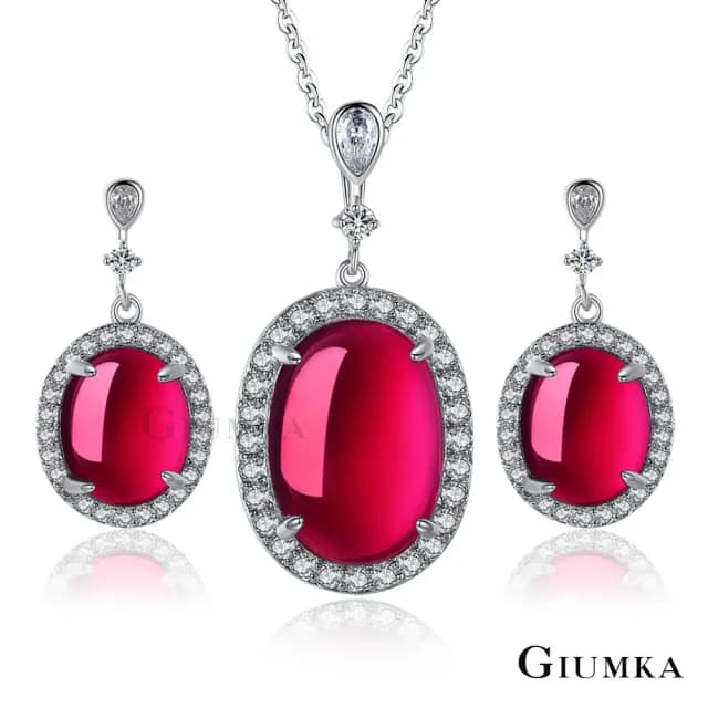 【GIUMKA】雍容華貴的項鍊．耳環．套組(情人節禮物)