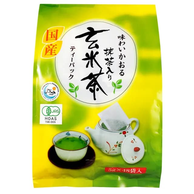 即期品【日本藤二】玄米綠茶茶包240g