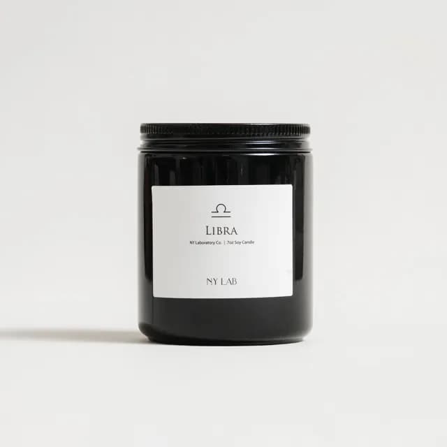 【NY LAB 紐約實驗室】紐約曼哈頓聯名款星座手工香氛蠟燭 7oz(天秤座 星座 香氛 蠟燭 送禮) 禮物