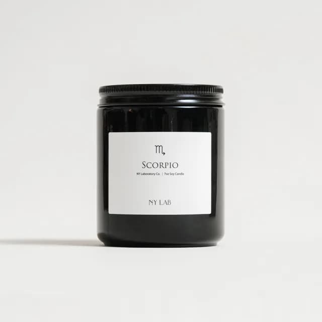 【NY LAB 紐約實驗室】紐約曼哈頓聯名款星座手工香氛蠟燭 7oz(天蠍座 星座 香氛 蠟燭 送禮) 禮物