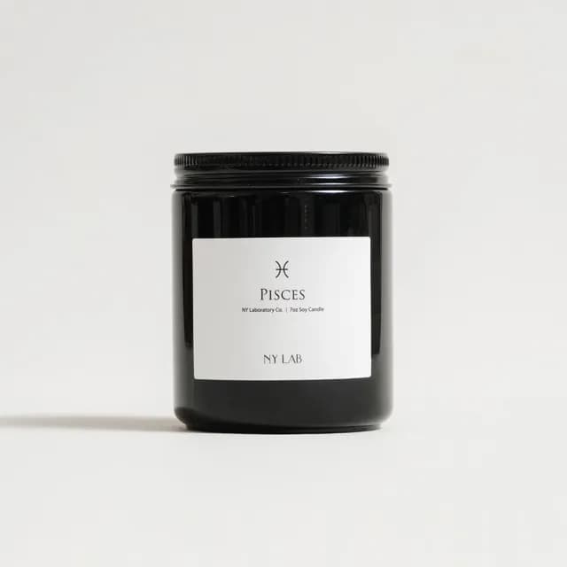 【NY LAB 紐約實驗室】紐約曼哈頓聯名款星座手工香氛蠟燭 7oz(雙魚座 星座 香氛 蠟燭 送禮 禮物)