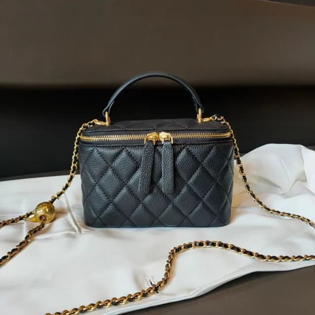 【巴黎精品】情人節禮物 真牛皮側背包真皮革單肩背包托特包手提包隨身女包包(小金球盒子包手提包5色a1bl46)