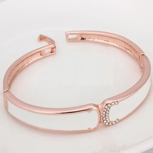 【米蘭精品】現貨+預購 玫瑰金鑲鑽手環流行飾品(精美細緻時尚優雅情人節生日聖誕節交換禮物首選73cf2)