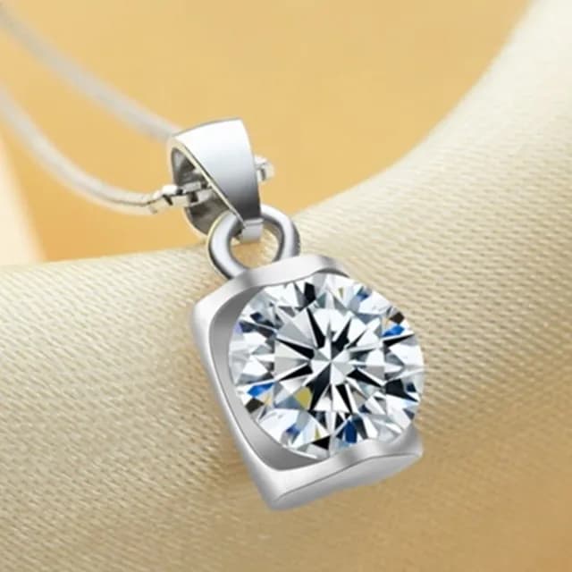 【米蘭精品】現貨+預購 項鍊鑲鑽流行銀飾品(氣質高貴時尚母親節情人節生日聖誕節交換禮物73am81)