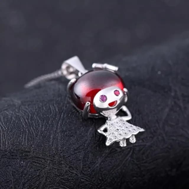 【米蘭精品】現貨+預購 項鍊鑲鑽流行銀飾品(童話故事百搭母親節情人節生日聖誕節交換禮物73am27)