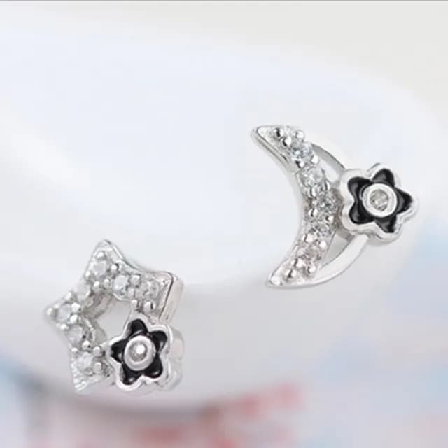 【米蘭精品】現貨+預購 耳環耳針式流行銀飾品(可愛獨特母親節情人節生日聖誕節交換禮物73al44)