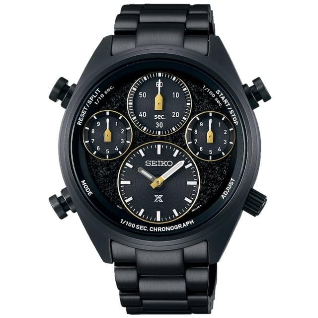 【SEIKO 精工】PROSPEX系列 40周年紀念 太陽能計時腕錶 母親節 禮物 推薦(SFJ007P1/8A50-00B0SD)