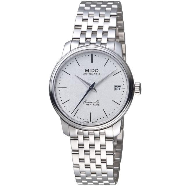 【MIDO美度 官方授權】BARONCELLI 永恆系列III簡約時尚女腕錶 送禮 推薦(M0272071101000)
