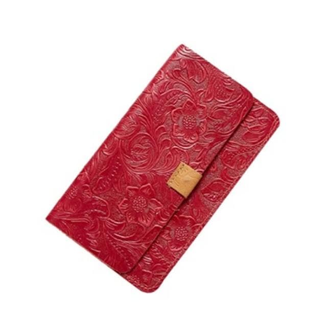 【米蘭精品】現貨+預購 長夾真皮牛皮錢包(時尚精選復古流行女皮夾母親節禮物4色73lp54)