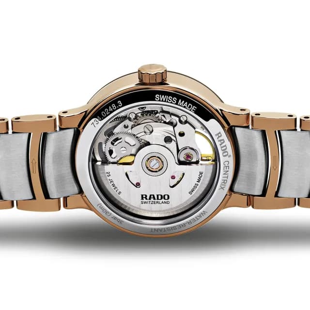 【Rado 雷達表】Centrix 晶萃系列開芯鏤空機械錶  R02送禮推薦(R30248012)