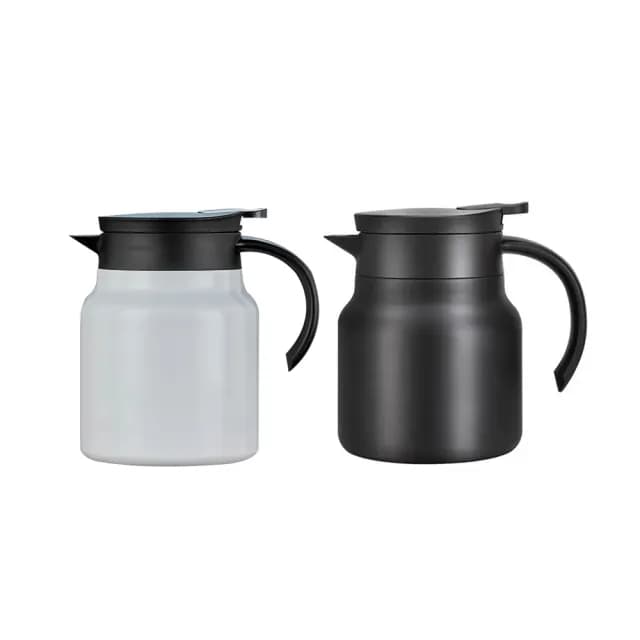 【Kyhome】316不鏽鋼燜茶壺 多功能保溫悶燒泡茶壺 茶水分離 保溫壺/沖泡壺 交換禮物(1000ml)