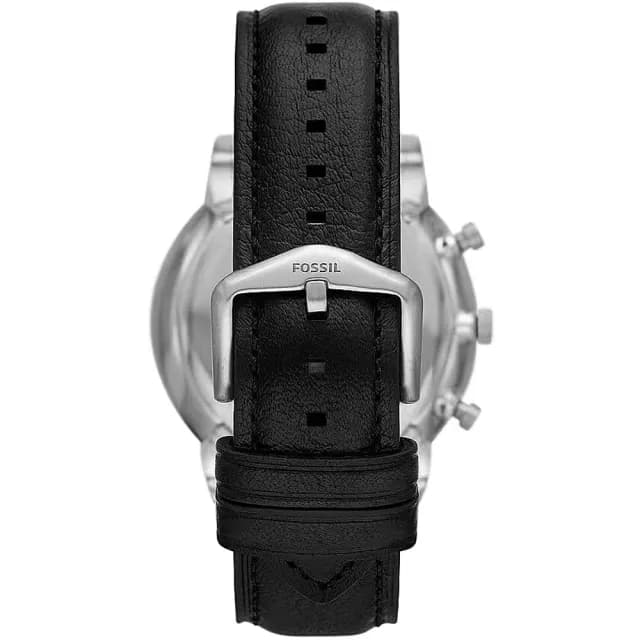 【FOSSIL】Neutra 紳士三眼計時手錶-44mm 禮物 送禮 推薦(FS6016)