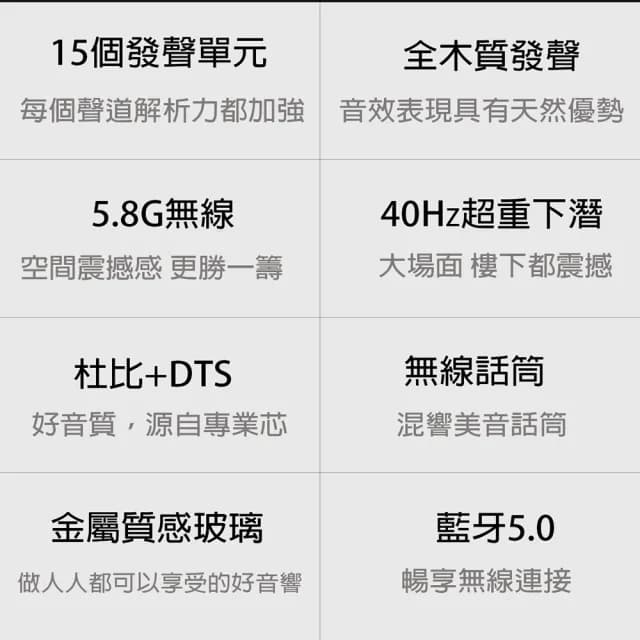 【BINNIFA】5.2雙解碼K歌家庭劇院 Max 7S Pro 音響(重低音音響 藍牙音響 家庭劇院音組合音響)