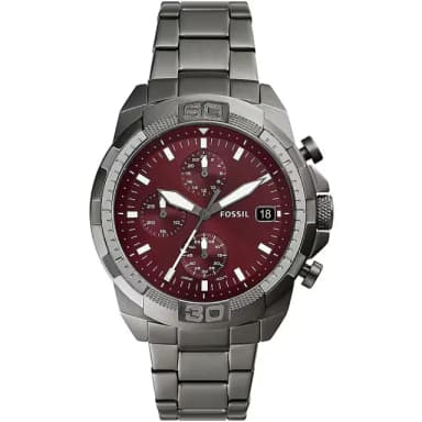 【FOSSIL】Bronson系列 三眼計時手錶-44mm 禮物 送禮 推薦(FS6017)