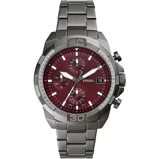 【FOSSIL】Bronson系列 三眼計時手錶-44mm 禮物 送禮 推薦(FS6017)