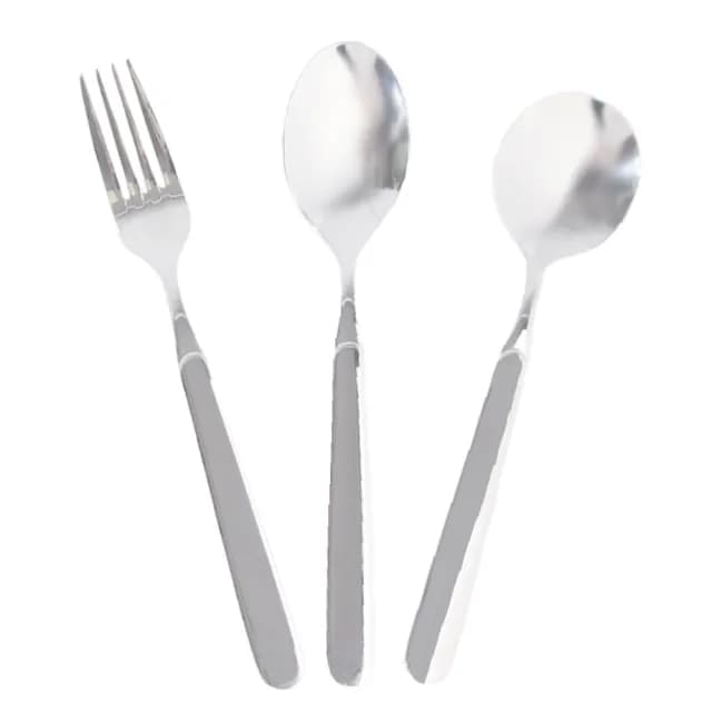 【AXIS 艾克思】316不鏽鋼餐具系列-圓大匙、大匙、大叉_2入