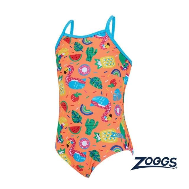 【Zoggs】幼童《盛放天堂》連身泳裝(小童泳衣/女童泳衣/幼兒泳衣/訓練泳褲/小童泳裝/學生泳衣)