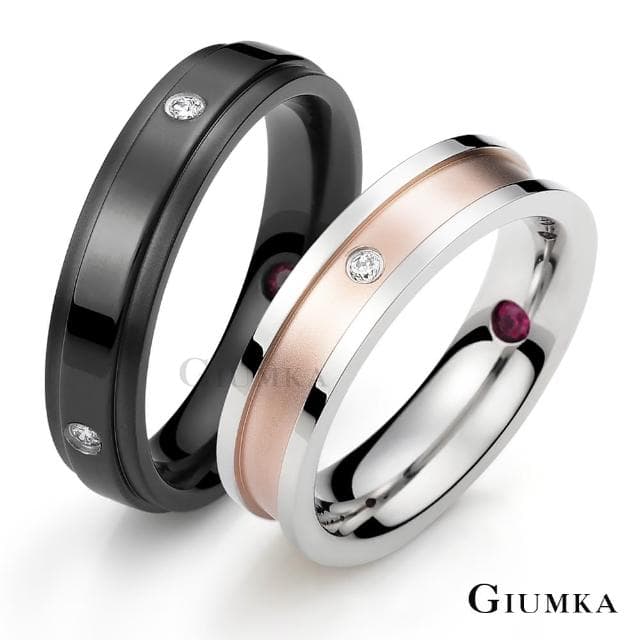 【GIUMKA】男戒指．情深意摯．黑色(新年禮物)