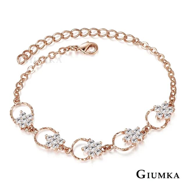 【GIUMKA】手鍊．浪漫花圈．玫(情人節禮物．送禮)